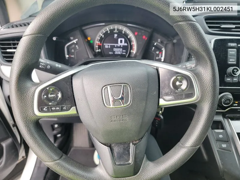 5J6RW5H31KL002451 2019 Honda Cr-V Lx