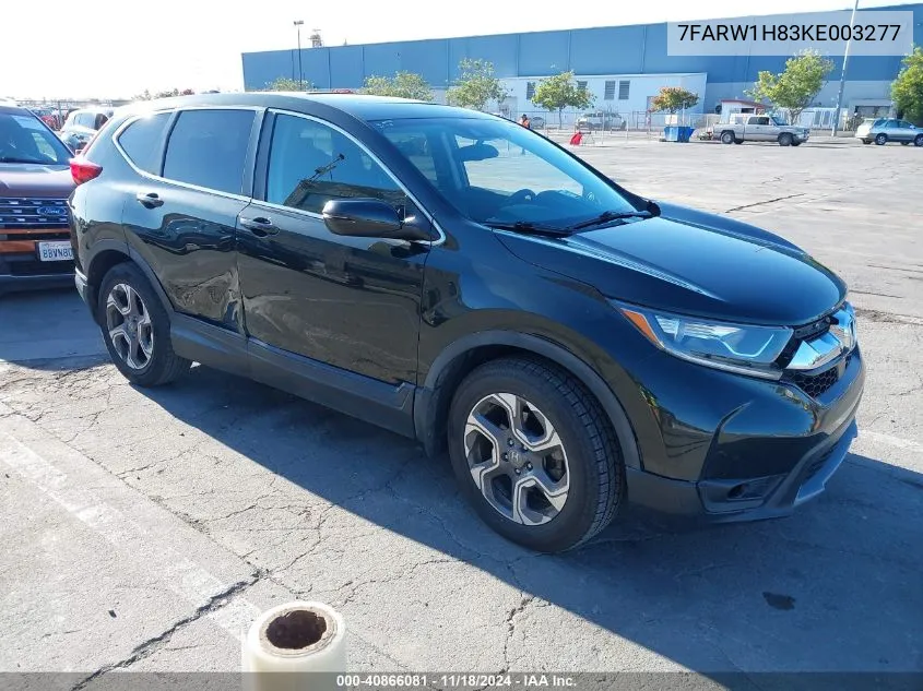 2019 Honda Cr-V Ex-L VIN: 7FARW1H83KE003277 Lot: 40866081