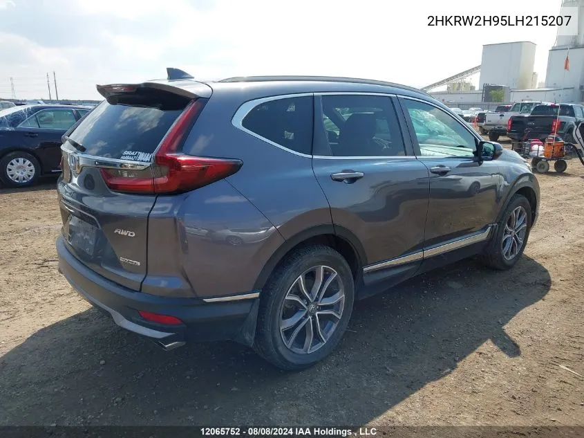 2HKRW2H95LH215207 2020 Honda Cr-V Touring