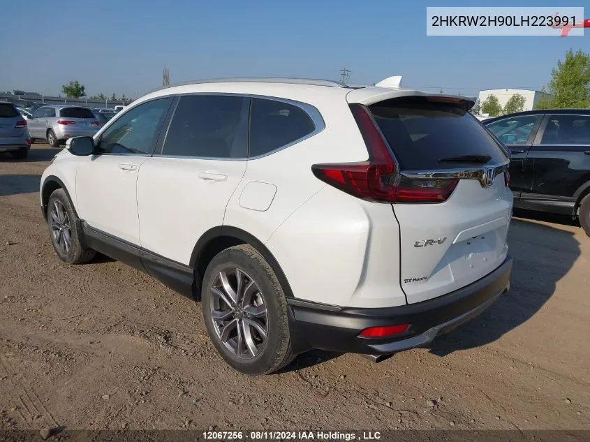 2020 Honda Cr-V Touring VIN: 2HKRW2H90LH223991 Lot: 12067256