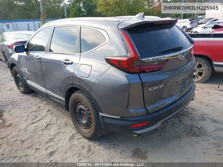 2020 Honda Cr-V VIN: 2HKRW2H93LH225945 Lot: 12086782