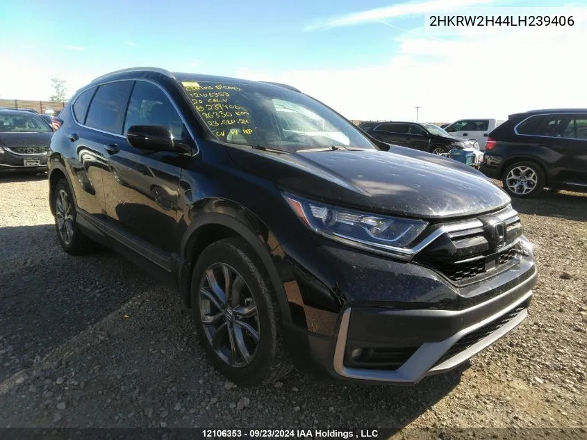 2020 Honda Cr-V VIN: 2HKRW2H44LH239406 Lot: 12106353