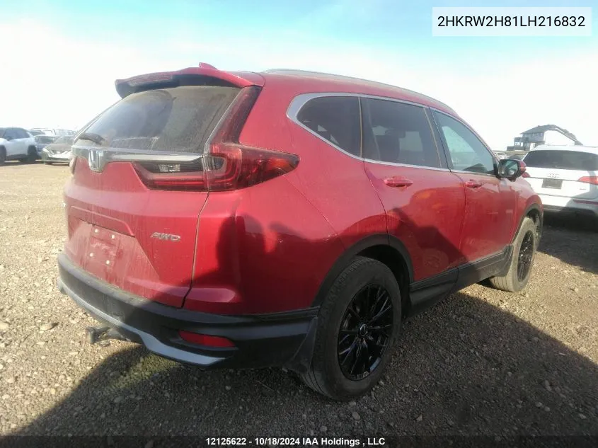 2020 Honda Cr-V VIN: 2HKRW2H81LH216832 Lot: 12125622