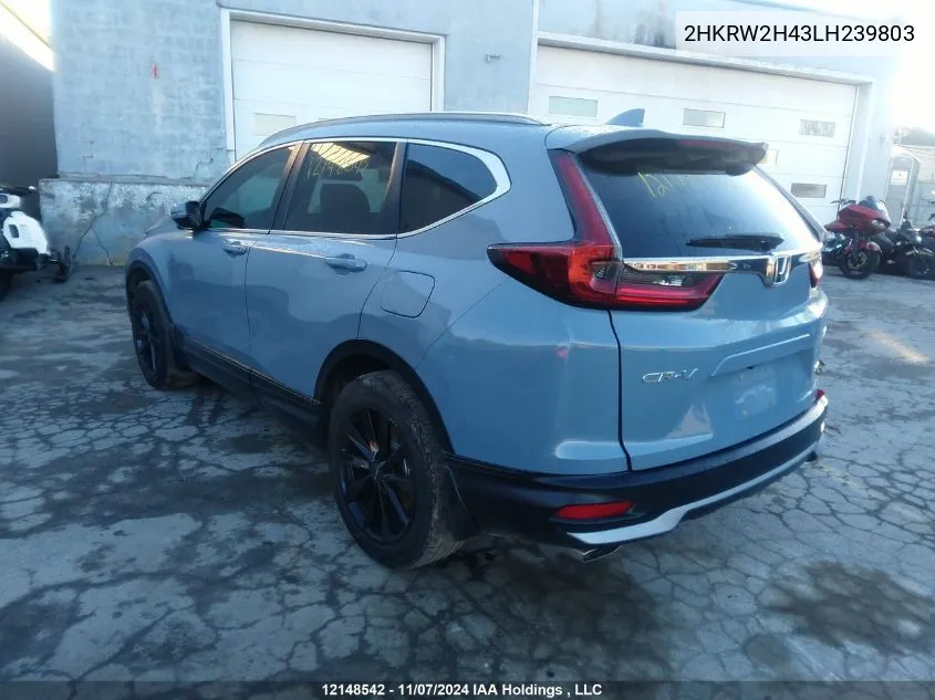 2020 Honda Cr-V VIN: 2HKRW2H43LH239803 Lot: 12148542