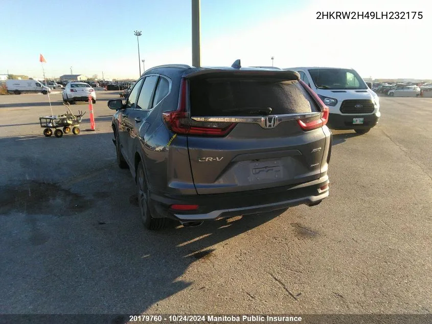 2020 Honda Cr-V Sport VIN: 2HKRW2H49LH232175 Lot: 20179760