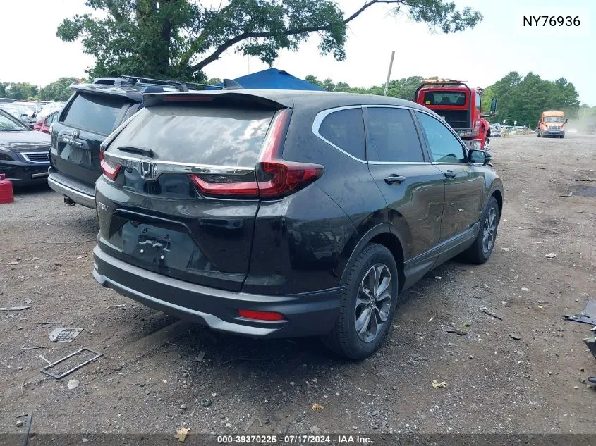 2020 Honda Cr-V Awd Ex VIN: NY76936 Lot: 39370225