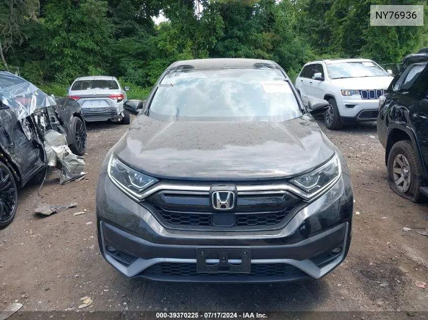 2020 Honda Cr-V Awd Ex VIN: NY76936 Lot: 39370225