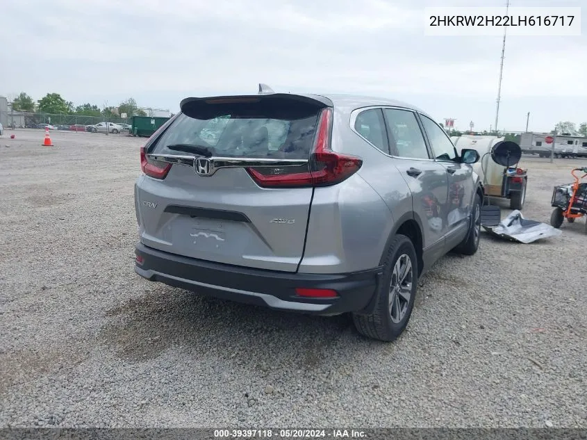 2HKRW2H22LH616717 2020 Honda Cr-V Awd Lx