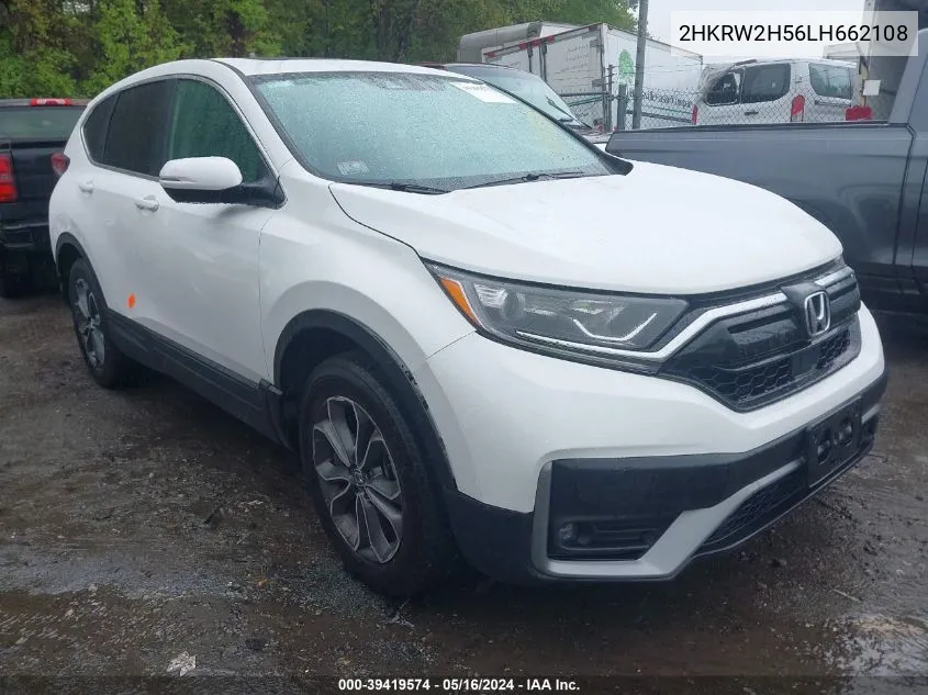 2020 Honda Cr-V Awd Ex VIN: 2HKRW2H56LH662108 Lot: 39419574