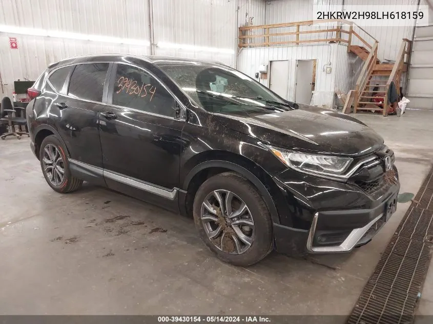 2020 Honda Cr-V Awd Touring VIN: 2HKRW2H98LH618159 Lot: 39430154