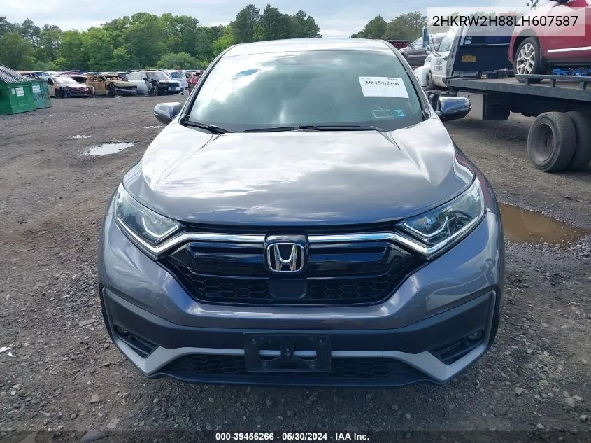 2020 Honda Cr-V Awd Ex-L VIN: 2HKRW2H88LH607587 Lot: 39456266