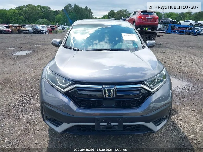 2020 Honda Cr-V Awd Ex-L VIN: 2HKRW2H88LH607587 Lot: 39456266