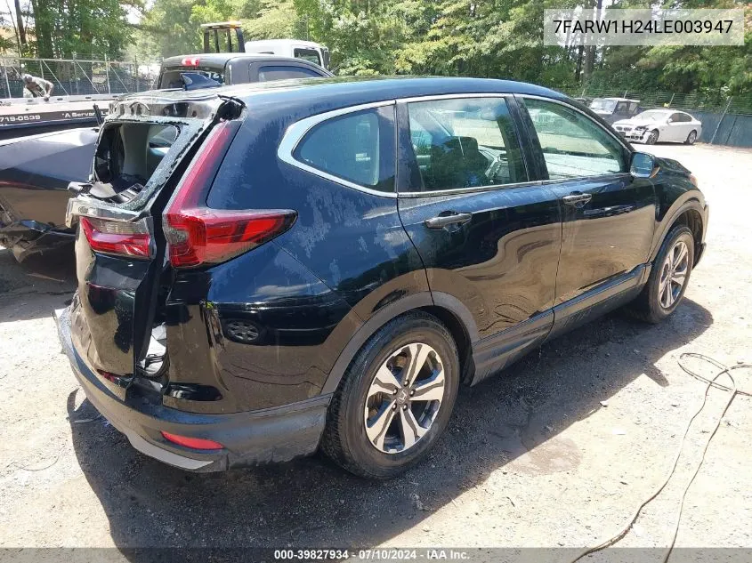 2020 Honda Cr-V 2Wd Lx VIN: 7FARW1H24LE003947 Lot: 39827934