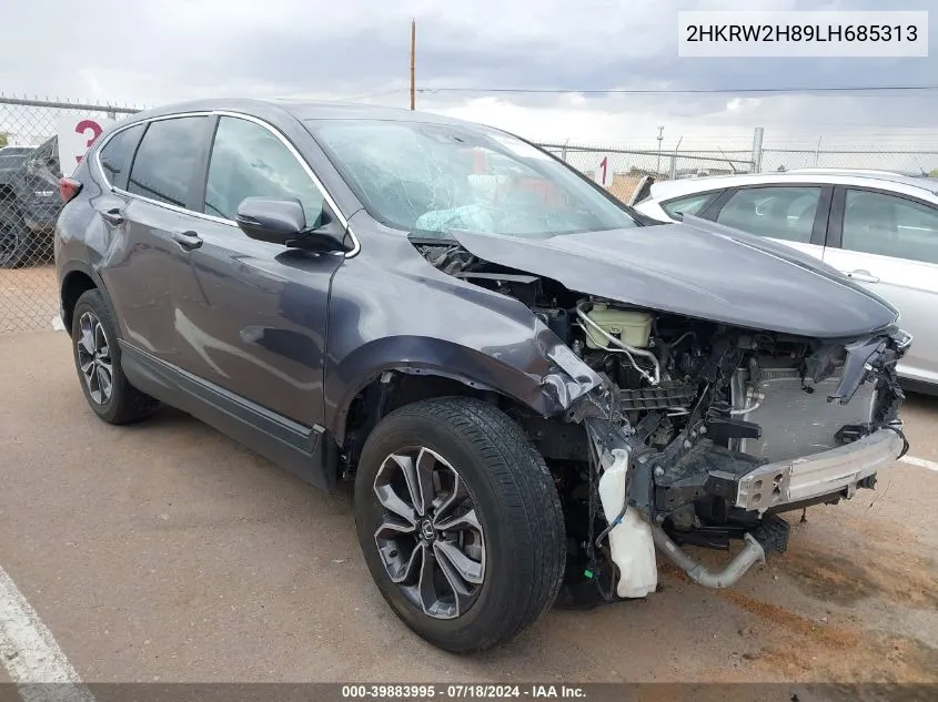 2HKRW2H89LH685313 2020 Honda Cr-V Awd Ex-L