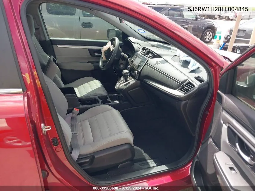 2020 Honda Cr-V 2Wd Lx VIN: 5J6RW1H28LL004845 Lot: 39968698