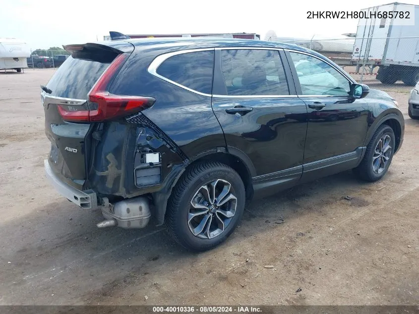 2HKRW2H80LH685782 2020 Honda Cr-V Awd Ex-L