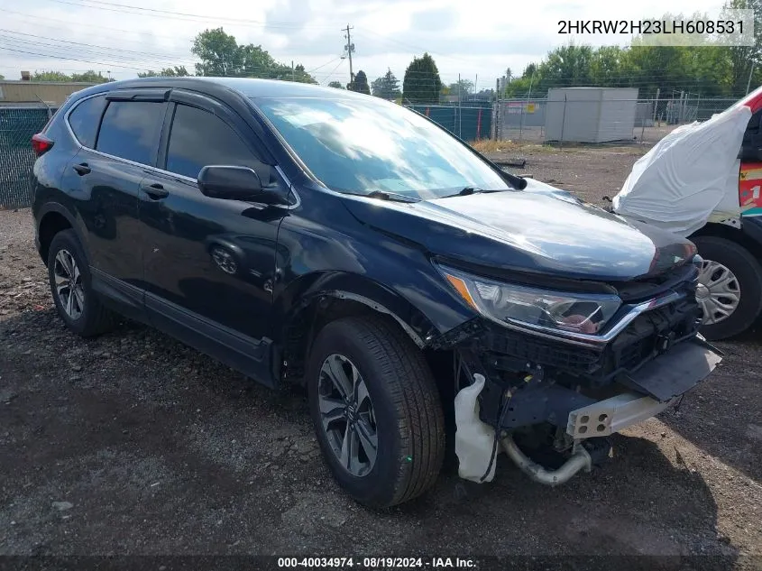 2HKRW2H23LH608531 2020 Honda Cr-V Awd Lx