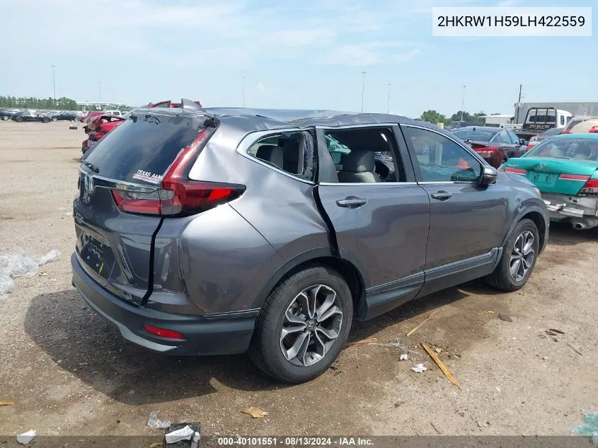 2HKRW1H59LH422559 2020 Honda Cr-V 2Wd Ex