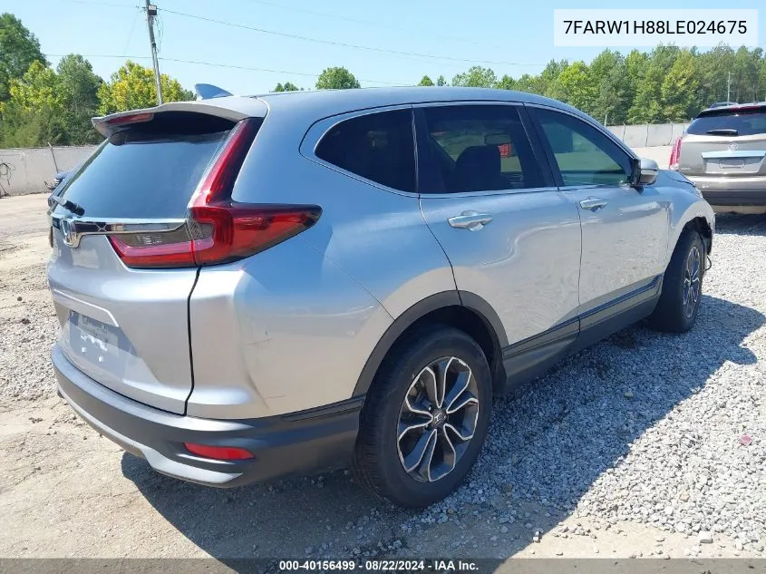 2020 Honda Cr-V 2Wd Ex-L VIN: 7FARW1H88LE024675 Lot: 40156499