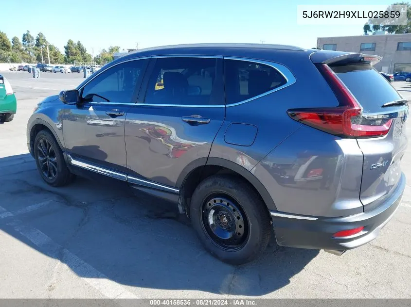 5J6RW2H9XLL025859 2020 Honda Cr-V Awd Touring