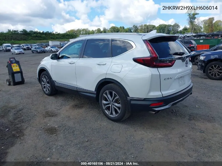 2HKRW2H9XLH606014 2020 Honda Cr-V Awd Touring