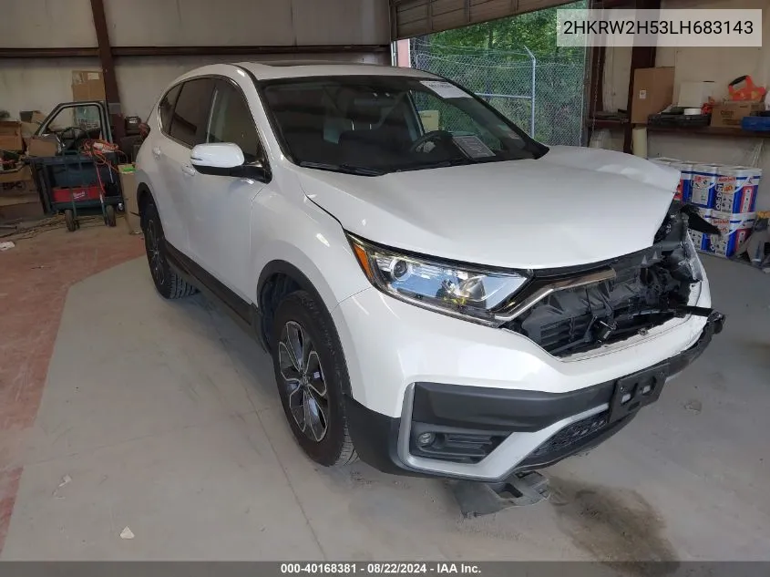 2HKRW2H53LH683143 2020 Honda Cr-V Awd Ex