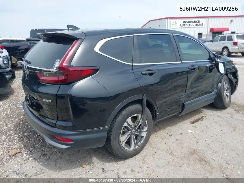 5J6RW2H21LA009256 2020 Honda Cr-V Awd Lx