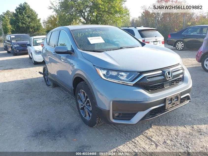 2020 Honda Cr-V Awd Ex VIN: 5J6RW2H56LL009882 Lot: 40334485