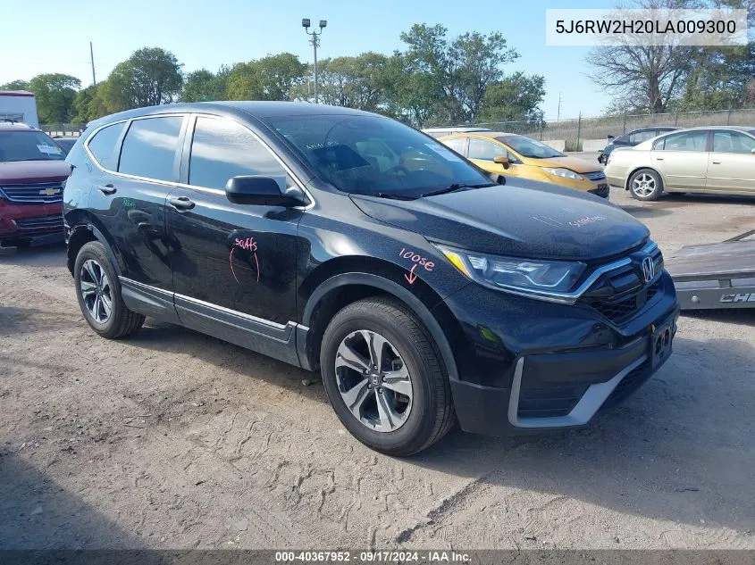 2020 Honda Cr-V Awd Lx VIN: 5J6RW2H20LA009300 Lot: 40367952