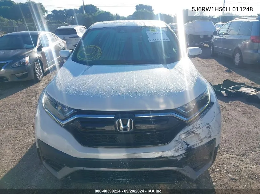 2020 Honda Cr-V 2Wd Ex VIN: 5J6RW1H50LL011248 Lot: 40399224