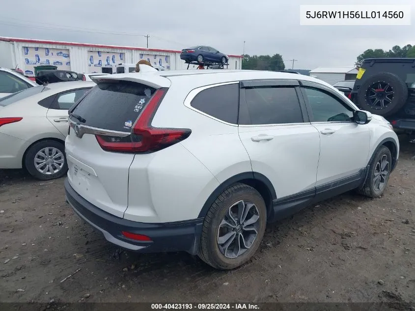 5J6RW1H56LL014560 2020 Honda Cr-V 2Wd Ex