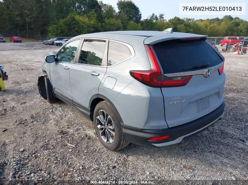 2020 Honda Cr-V Ex VIN: 7FARW2H52LE010413 Lot: 40455214