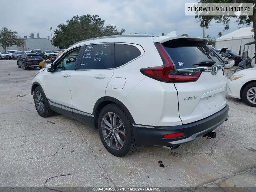 2020 Honda Cr-V 2Wd Touring VIN: 2HKRW1H95LH413876 Lot: 40485265