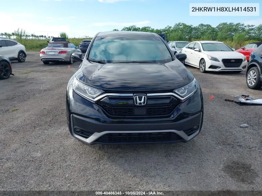 2020 Honda Cr-V Exl VIN: 2HKRW1H8XLH414531 Lot: 40486345