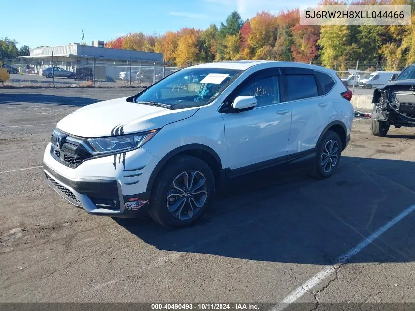 2020 Honda Cr-V Exl VIN: 5J6RW2H8XLL044466 Lot: 40490493