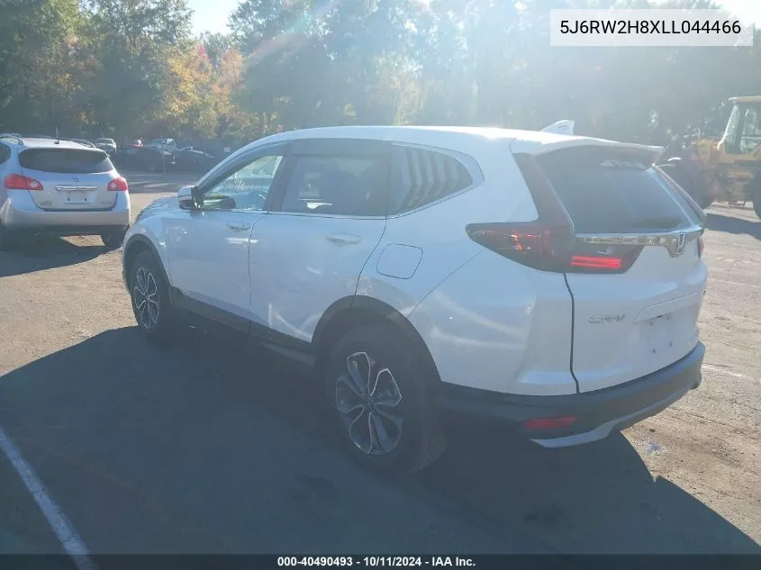 2020 Honda Cr-V Exl VIN: 5J6RW2H8XLL044466 Lot: 40490493