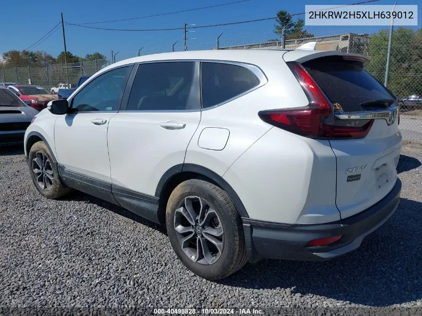 2020 Honda Cr-V Awd Ex VIN: 2HKRW2H5XLH639012 Lot: 40498828