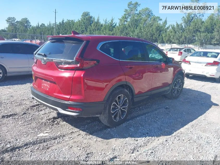 2020 Honda Cr-V Exl VIN: 7FARW1H85LE008921 Lot: 40509331