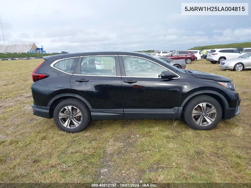 2020 Honda Cr-V 2Wd Lx VIN: 5J6RW1H25LA004815 Lot: 40512107