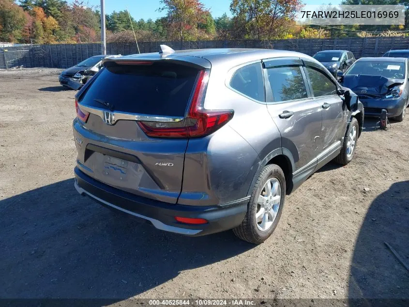 2020 Honda Cr-V Lx VIN: 7FARW2H25LE016969 Lot: 40525844