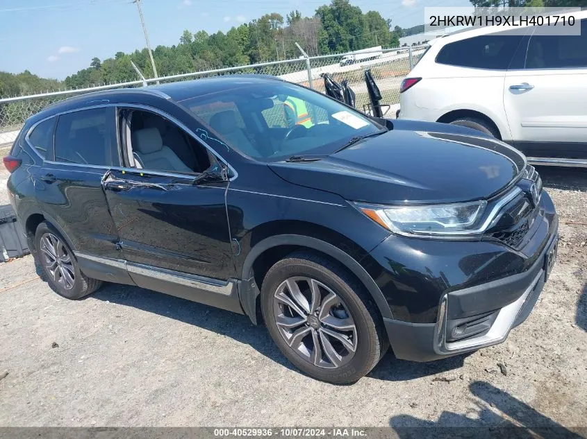 2020 Honda Cr-V 2Wd Touring VIN: 2HKRW1H9XLH401710 Lot: 40529936