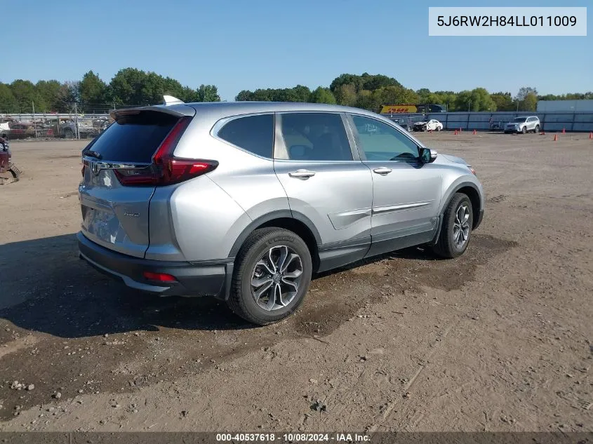 2020 Honda Cr-V Awd Ex-L VIN: 5J6RW2H84LL011009 Lot: 40537618