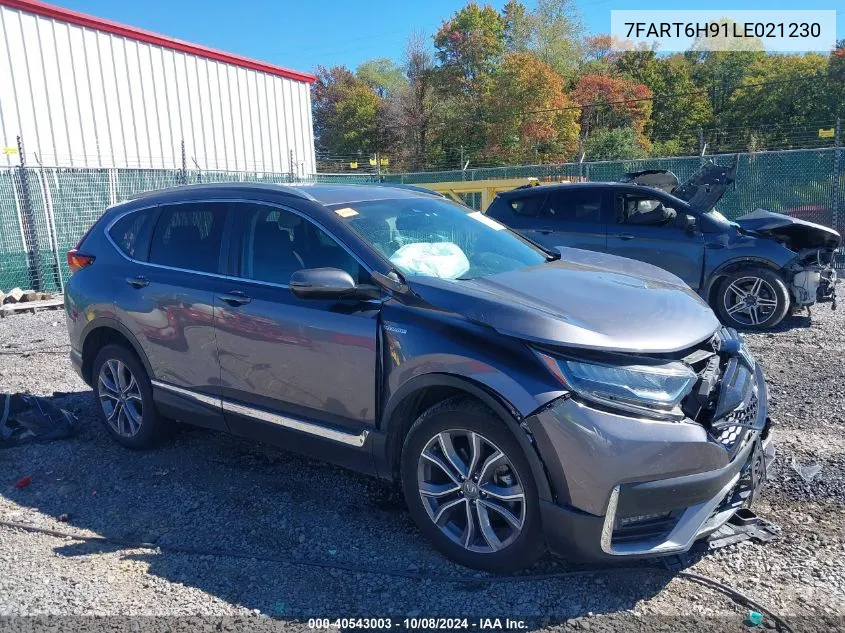 2020 Honda Cr-V Hybrid Touring VIN: 7FART6H91LE021230 Lot: 40543003