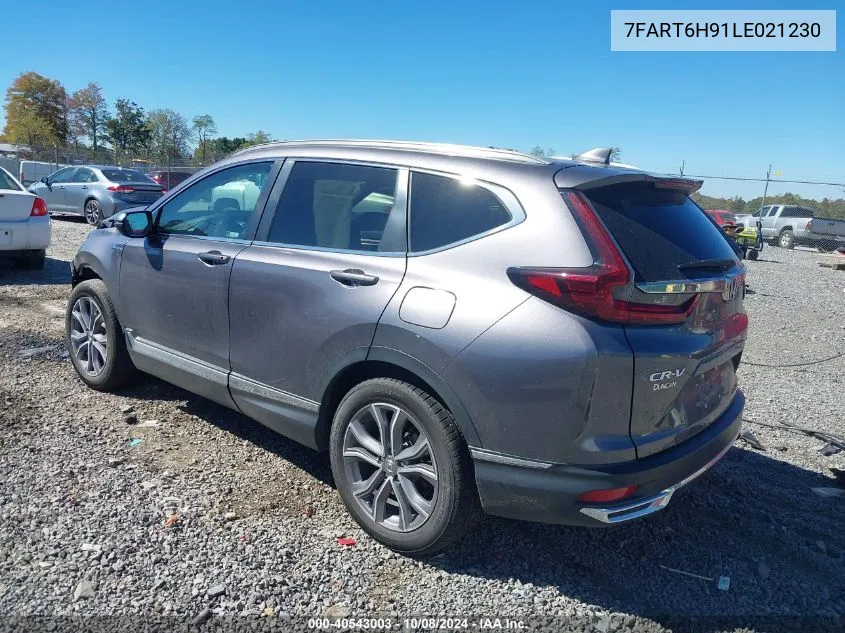 2020 Honda Cr-V Hybrid Touring VIN: 7FART6H91LE021230 Lot: 40543003