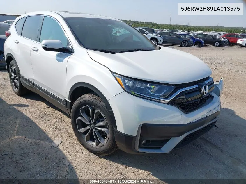 2020 Honda Cr-V Awd Ex-L VIN: 5J6RW2H89LA013575 Lot: 40548401