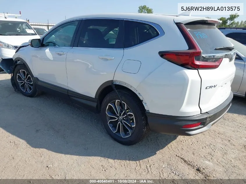 2020 Honda Cr-V Awd Ex-L VIN: 5J6RW2H89LA013575 Lot: 40548401