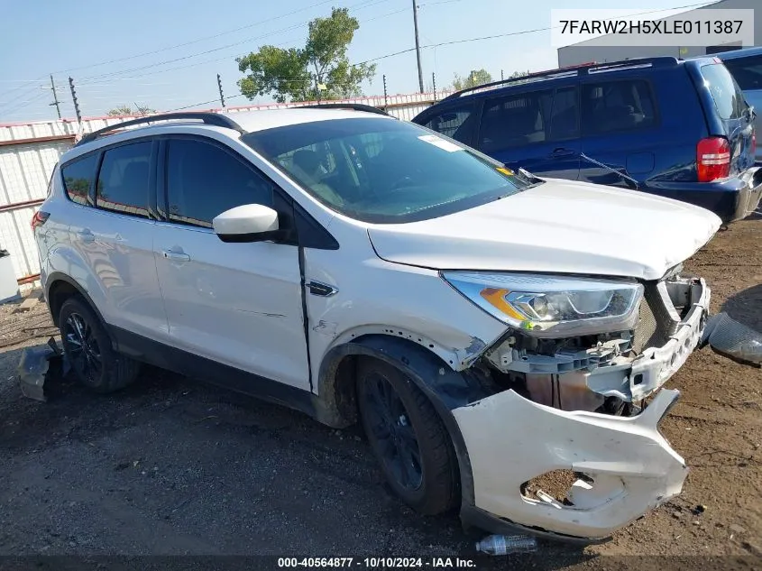 2020 Honda Cr-V Awd Ex VIN: 7FARW2H5XLE011387 Lot: 40564877