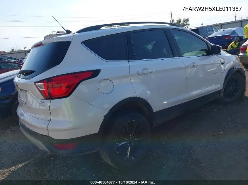 2020 Honda Cr-V Awd Ex VIN: 7FARW2H5XLE011387 Lot: 40564877