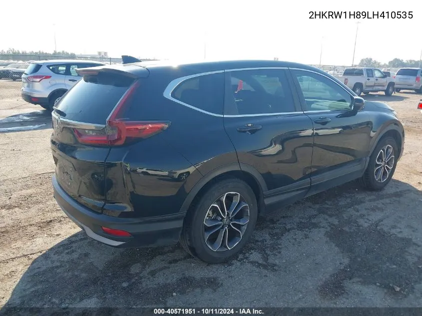 2020 Honda Cr-V Exl VIN: 2HKRW1H89LH410535 Lot: 40571951