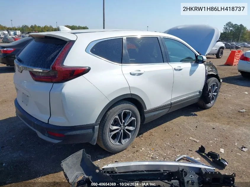 2HKRW1H86LH418737 2020 Honda Cr-V Exl